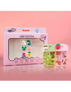 Desinfectante de Manos Wish 2-Pack Viaje 45ML Hidratante 2
