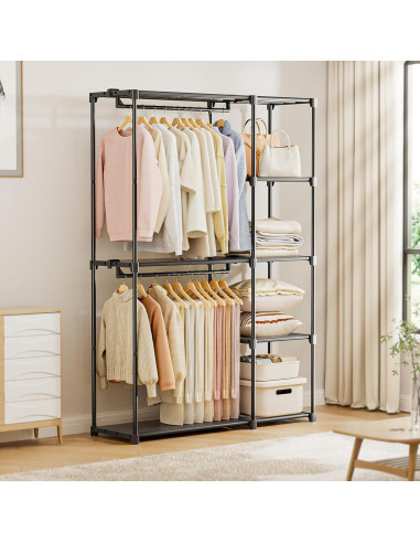 Armario Portátil Neatrays 121.4x40.1x161 cm con 4 Estantes