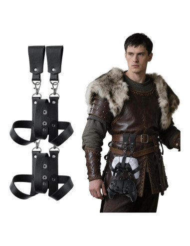 Funda de Cuero Sintético HiiFeuer para Controlador de Juego Negro