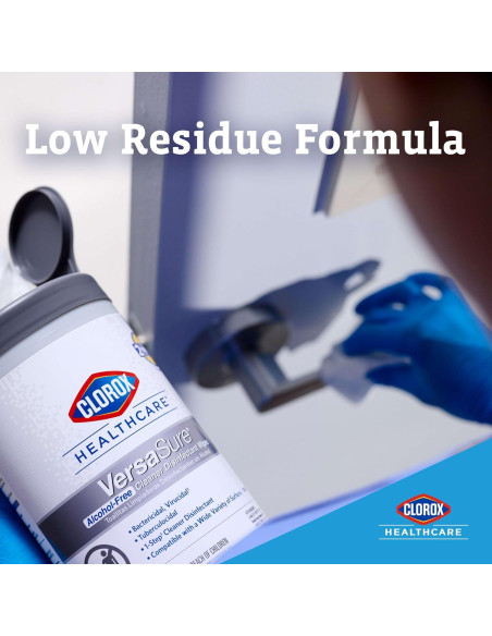 Toallitas Desinfectantes CLOROX Healthcare VersaSure 110 Unidades