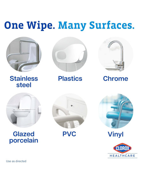 Toallitas Desinfectantes CLOROX Healthcare VersaSure 110 Unidades