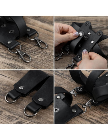 Funda de Cuero Sintético HiiFeuer para Controlador de Juego Negro