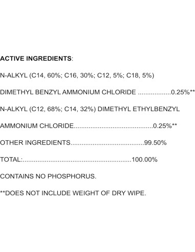 Toallitas Desinfectantes CLOROX Healthcare VersaSure 110 Unidades