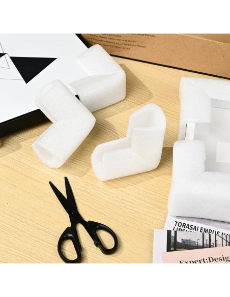 12 Protectores de Esquinas de Espuma Pwbarwq para Mudanza