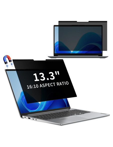 Filtro de Privacidad Magnético CeiLarv 13.3" Antiespía