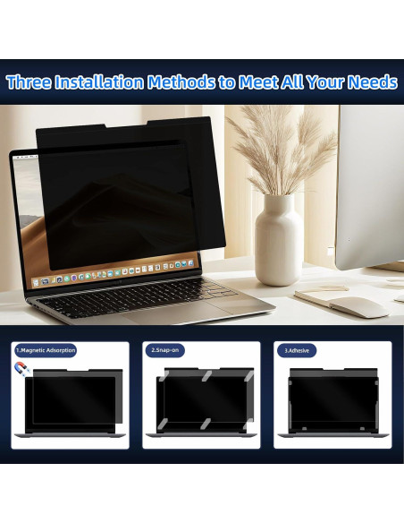 Filtro de Privacidad Magnético CeiLarv 13.3" Antiespía