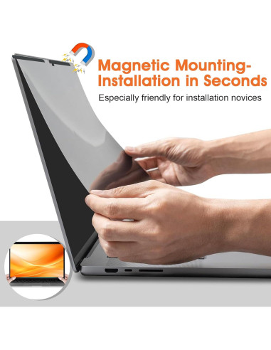 Pantalla de Privacidad Magnética 15.6" BSPROTE Antirreflejo