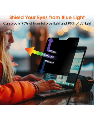 Pantalla de Privacidad Magnética 15.6" BSPROTE Antirreflejo