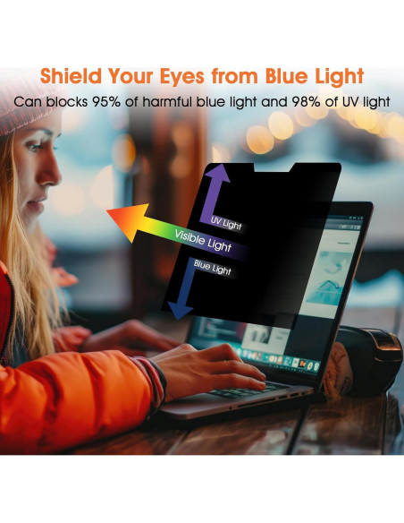 Pantalla de Privacidad Magnética 15.6" BSPROTE Antirreflejo