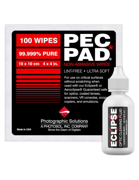 Toallitas de Limpieza Sin Pelusa PEC-PAD Eclipse 10x10 cm