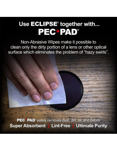 Toallitas de Limpieza Sin Pelusa PEC-PAD Eclipse 10x10 cm