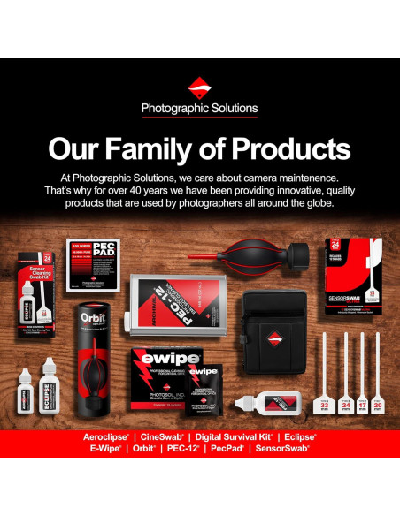 Toallitas de Limpieza Sin Pelusa PEC-PAD Eclipse 10x10 cm