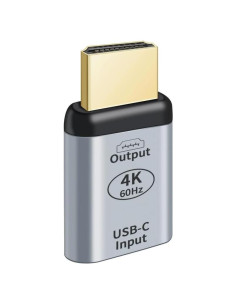 Adaptador USB-C Hembra a HDMI Macho 4K 60Hz YUCHUANGDE