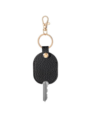 Funda de Llave de Coche de Cuero FdcLixuvol Universal Negra