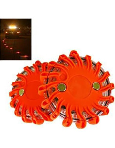 Juego de Bengalas LED Voyager Tools 2 Piezas Resistente 2