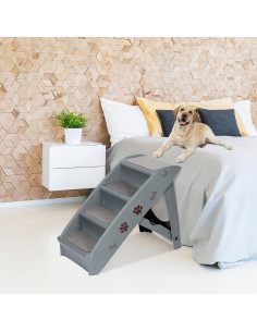 Escaleras Plegables para Mascotas Star-Venus 4 Pasos Antideslizantes 2