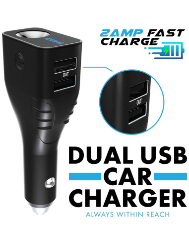 Cortador de Cinturón y Rompedor de Cristales Rescue A6