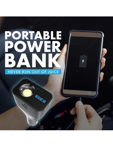 Cortador de Cinturón y Rompedor de Cristales Rescue A6