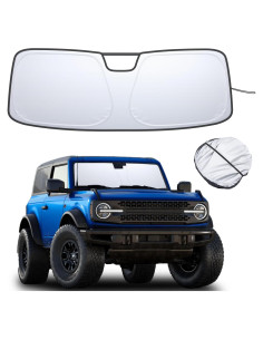 Parasol Plegable TOPINSTALL para Parabrisas Ford Bronco 2021-2025