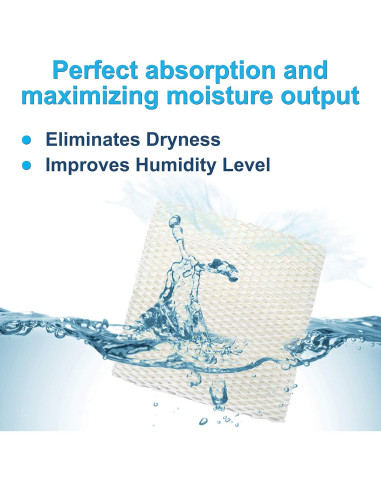 Filtro de Mecha HQRP para Humidificadores AIRCARE Essick Air