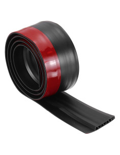 Tira de Sello de Silicona PATIKIL 1M Negro 5.08cm Ancho