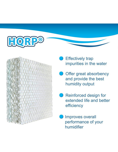 Filtro de Mecha HQRP para Humidificador Essick Air 1043