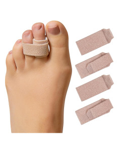 Corrector de Dedo en Martillo ZenToes - 4 Unidades Pequeñas Beige