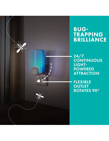 Trampa de Luz STEM para Insectos Voladores - 1 Dispositivo + 3 Cartuchos