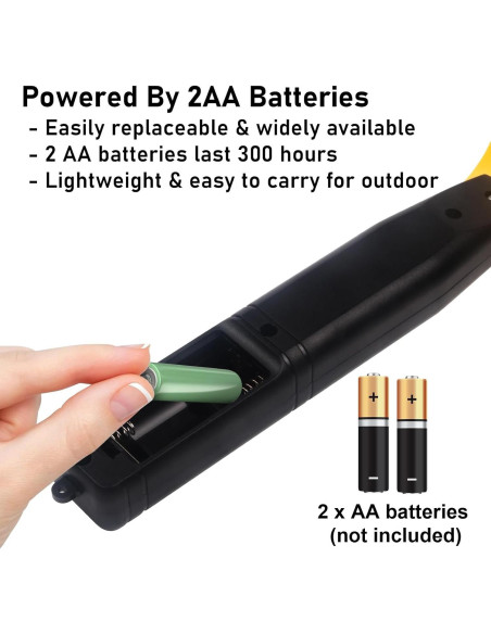 Raqueta Eléctrica para Moscas GameXcel - Paquete de 2, 420g