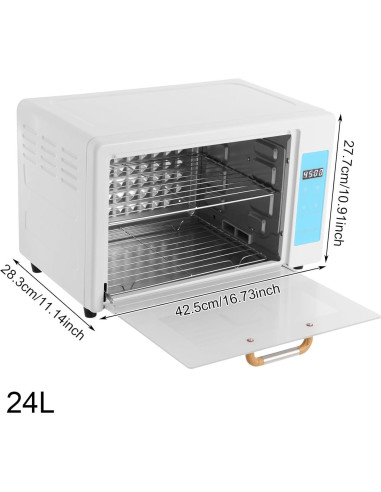 Máquina de limpieza de herramientas de uñas 24L Mocuceom