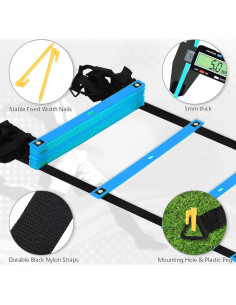 Escalera de Agilidad Camkinger 6m 12 Peldaños con Bolsa 2