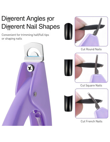 Cortador de Uñas Acrílico Profesional Kootinn Ajustable 15cm