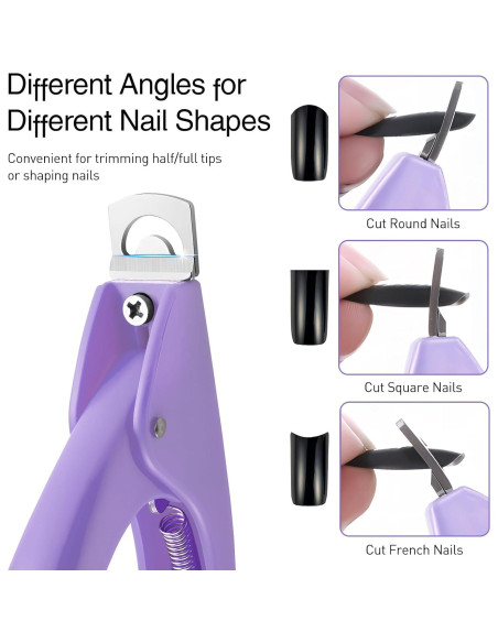 Cortador de Uñas Acrílico Profesional Kootinn Ajustable 15cm