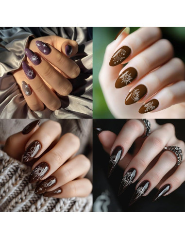 Conjunto de 3 Placas de Estampado de Uñas PH PandaHall