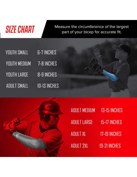 Manga de Compresión Bucwild Sports para Brazo - Juvenil Mediano