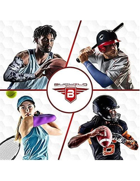 Manga de Compresión Bucwild Sports para Brazo - Juvenil Mediano