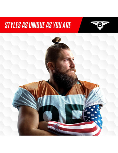 Manga de Compresión Bucwild Sports para Brazo - Juvenil Mediano