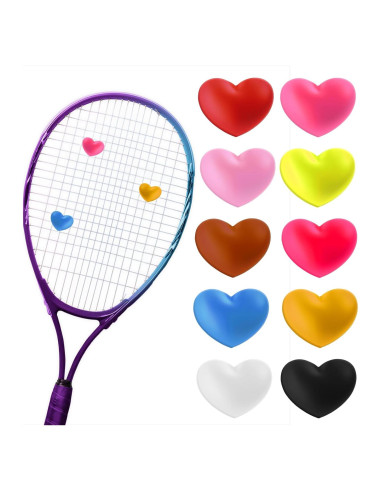 10 Amortiguadores de Tenis HJZHII Silicona Coloridos 3x2 cm