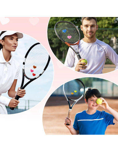 10 Amortiguadores de Tenis HJZHII Silicona Coloridos 3x2 cm