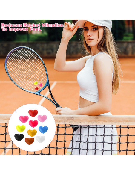 10 Amortiguadores de Tenis HJZHII Silicona Coloridos 3x2 cm