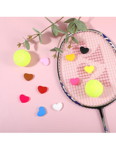 10 Amortiguadores de Tenis HJZHII Silicona Coloridos 3x2 cm