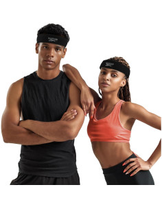 Banda de Sudor Reebok 5.08cm Stay Dry para Gimnasio Unisex 2