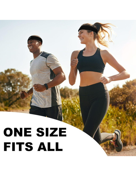 Banda de Sudor Reebok 5.08cm Stay Dry para Gimnasio Unisex