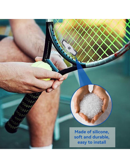 Amortiguadores de Vibración para Raqueta de Tenis HERCHR 3 Pcs
