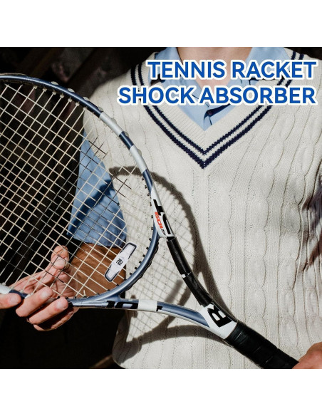Amortiguadores de Vibración para Raqueta de Tenis HERCHR 3 Pcs