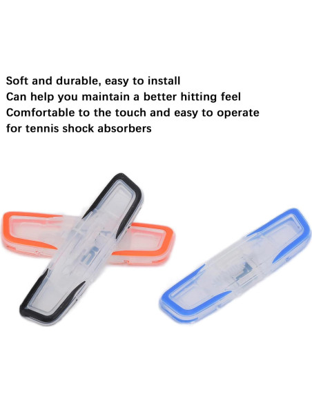 Amortiguadores de Vibración para Raqueta de Tenis HERCHR 3 Pcs