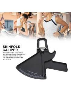 Calibrador de Pliegues Cutáneos Brrnoo para Medir Grasa Corporal 2