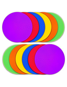 Marcadores de Agilidad PIKZH 25 cm 12 Pcs Antideslizantes