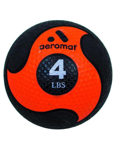 Bola de Medicina Aeromat 19.69 cm Negro/Naranja