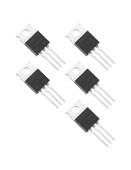 5 Transistores MOSFET IRFB4227 Canal N 65A 200V TO-220AB
